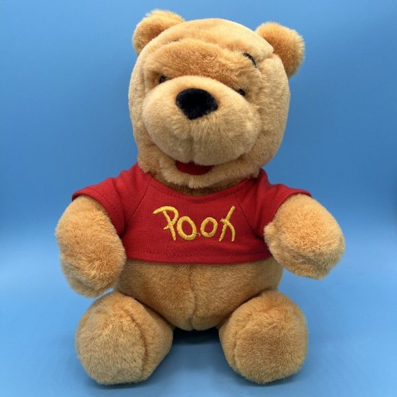 Winnie The Pooh Plush Stuffed Pooh Bear Walt Disney Company Character Toy 9” - Picture 1 of 7